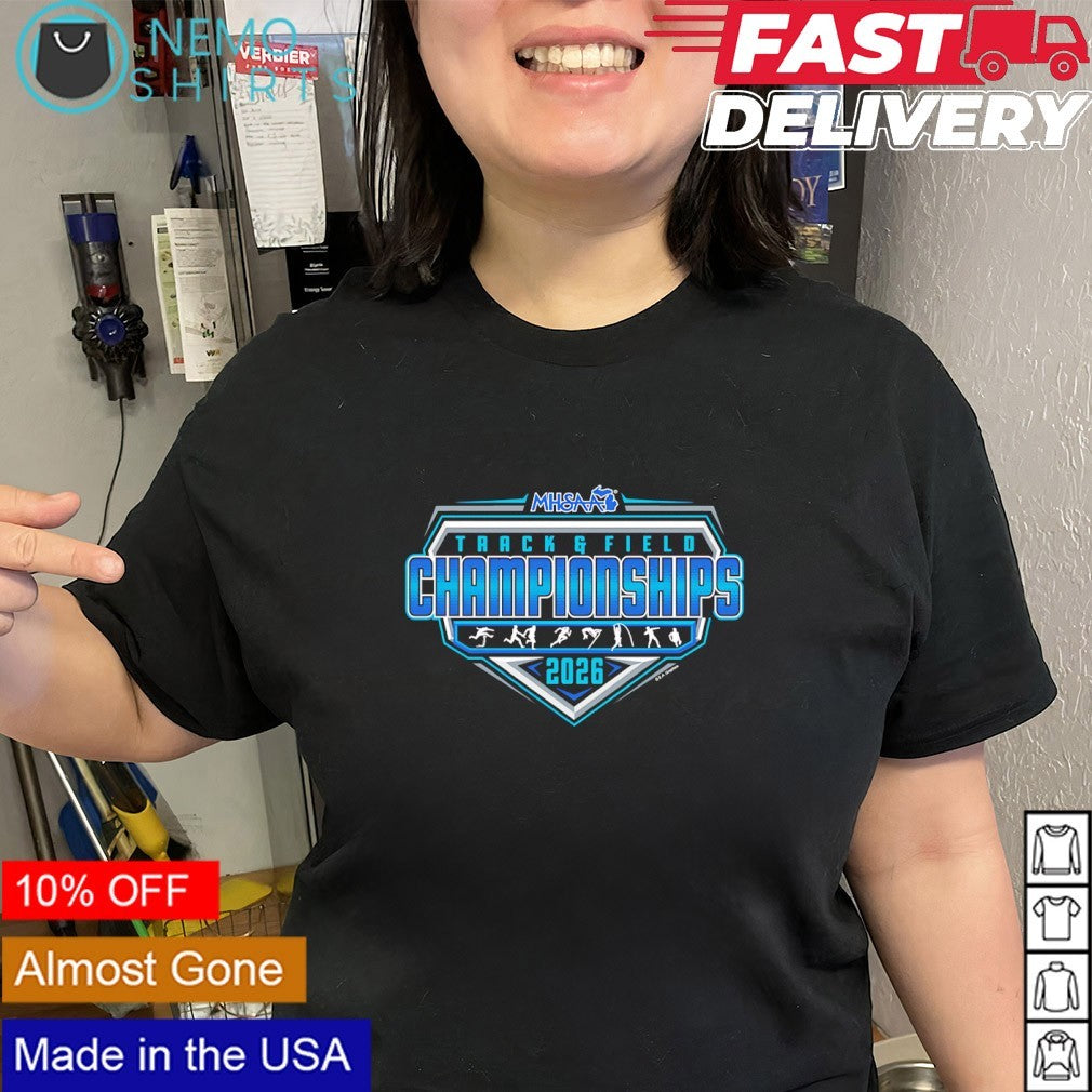 MHSAA Track and Field Championships 2026 logo shirt