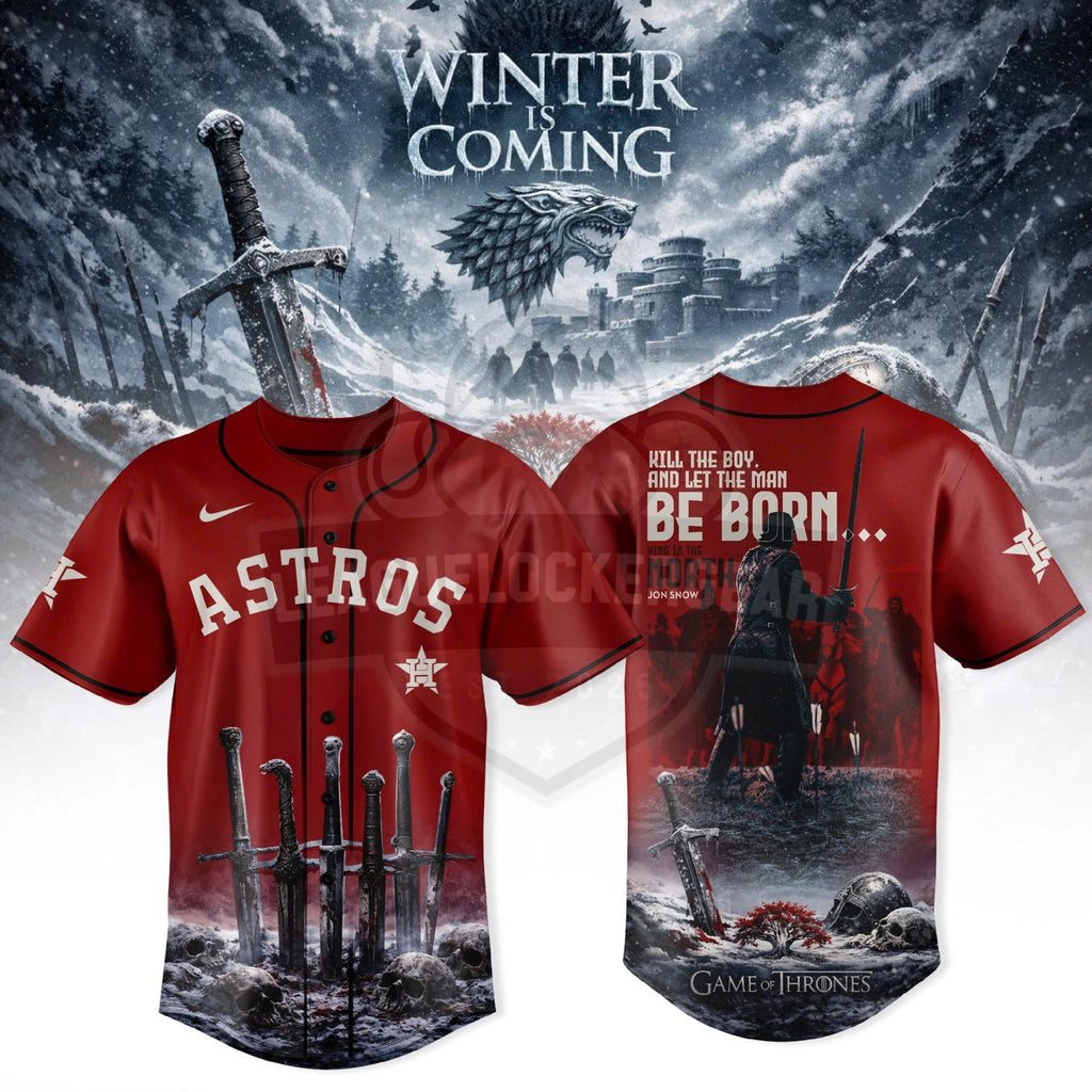 Houston Astros Game of Thrones Baseball Jersey
