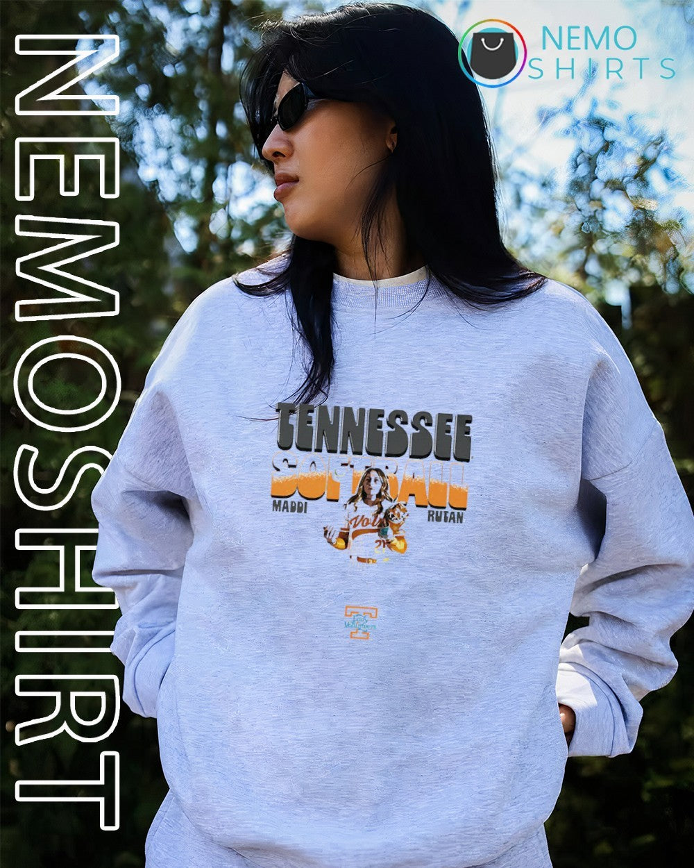 Maddi Rutan Tennessee Lady Vols softball shirt