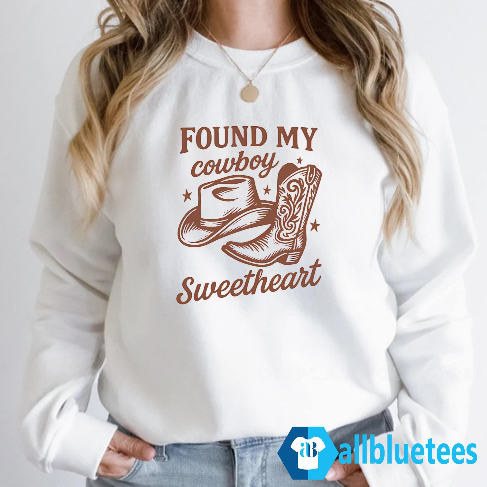 Madison Marilla Found My Cowboy Sweetheart Shirt