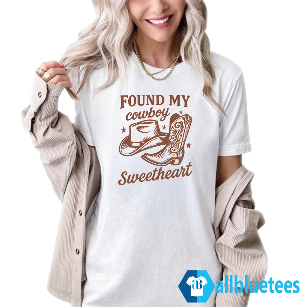 Madison Marilla Found My Cowboy Sweetheart Shirt