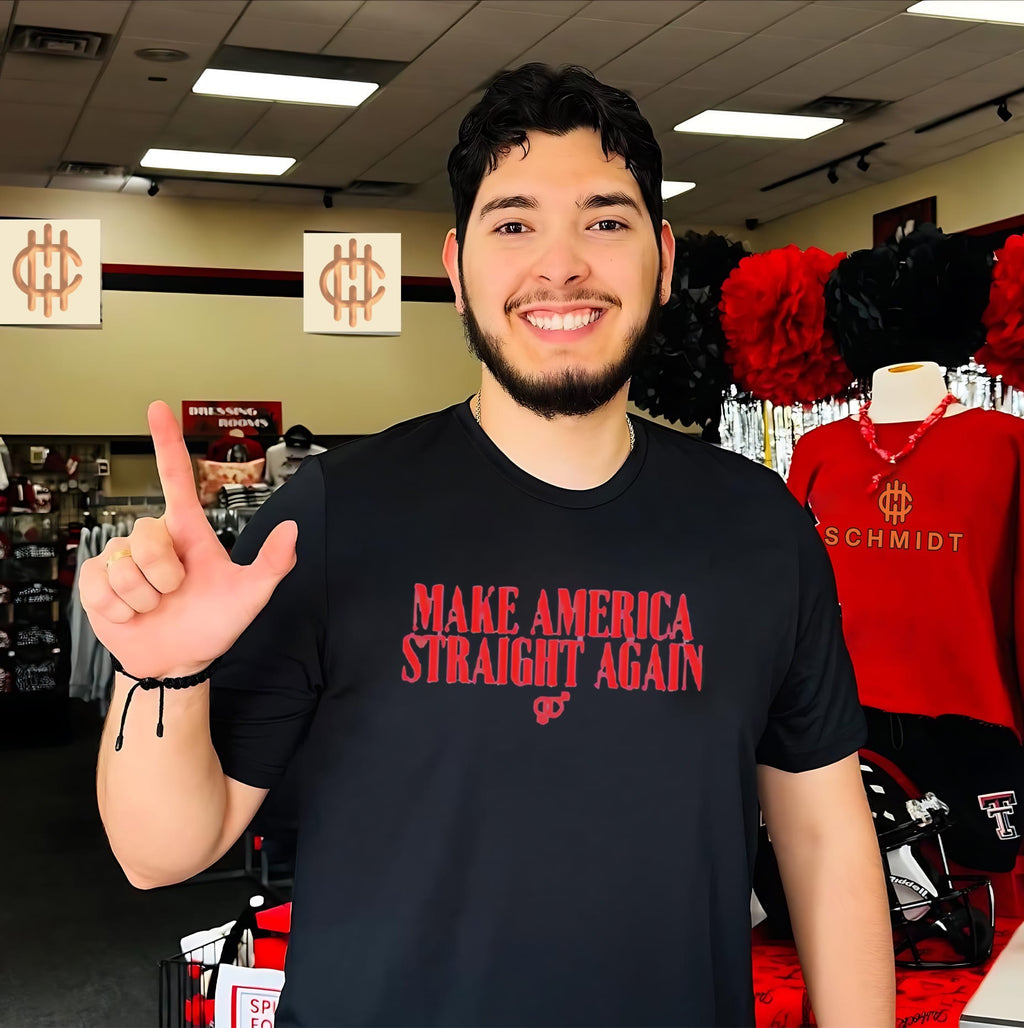 Make America Straight Again Old State Saloon Shirt