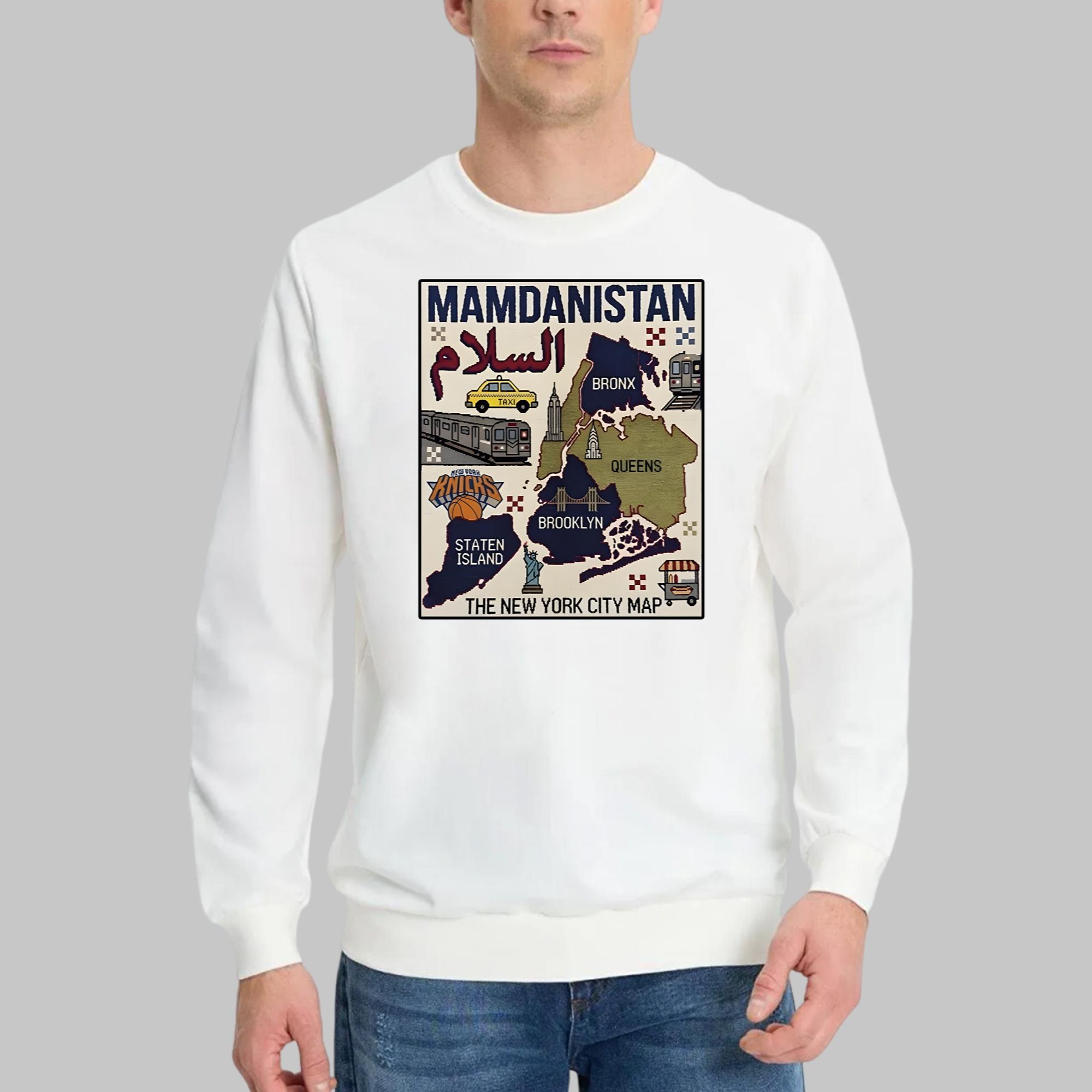 Mamdanistan The New York City Map Shirt