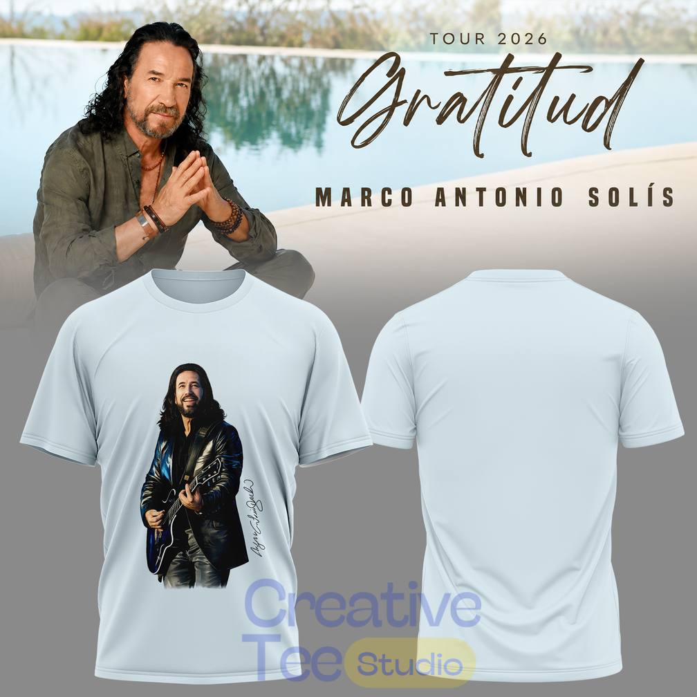 Marco Antonio Solís Gratitud Tour 2026 El Buki Special T-Shirt