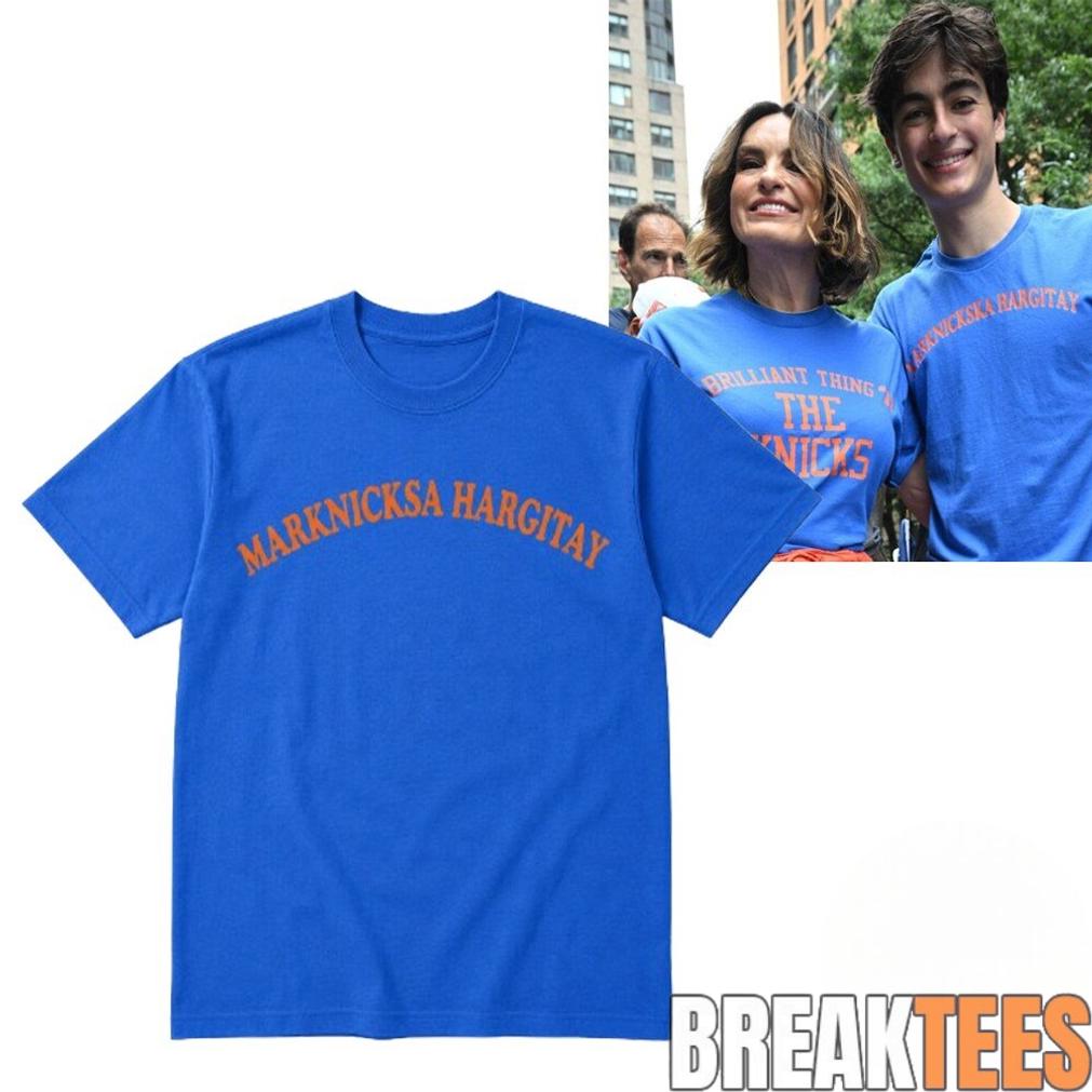 Mariska Hargitay Son Marknicksa Hargitay Knicks Parade Shirt