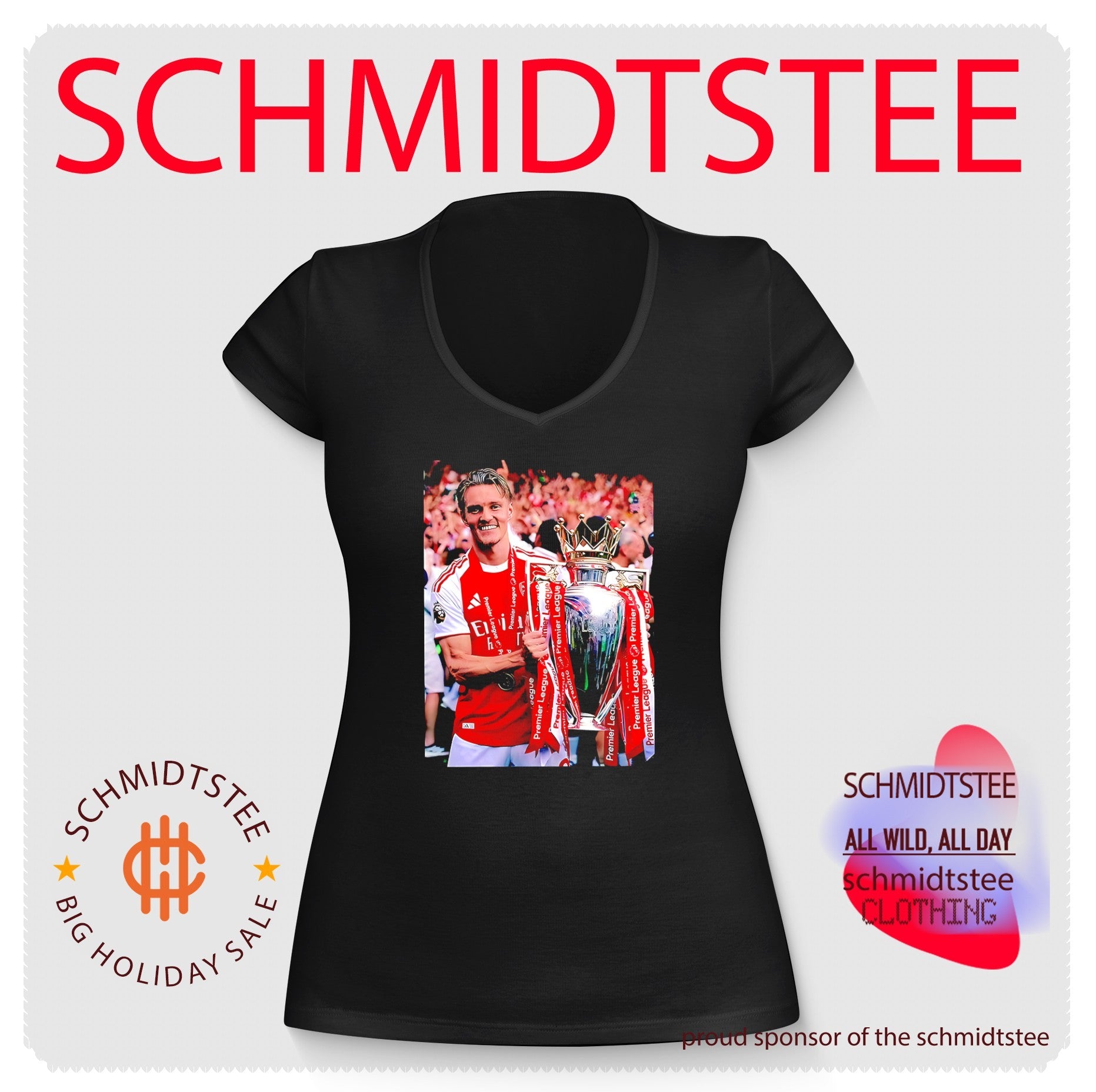 Martin Odegaard Raya Premier League Champion 2026 shirt