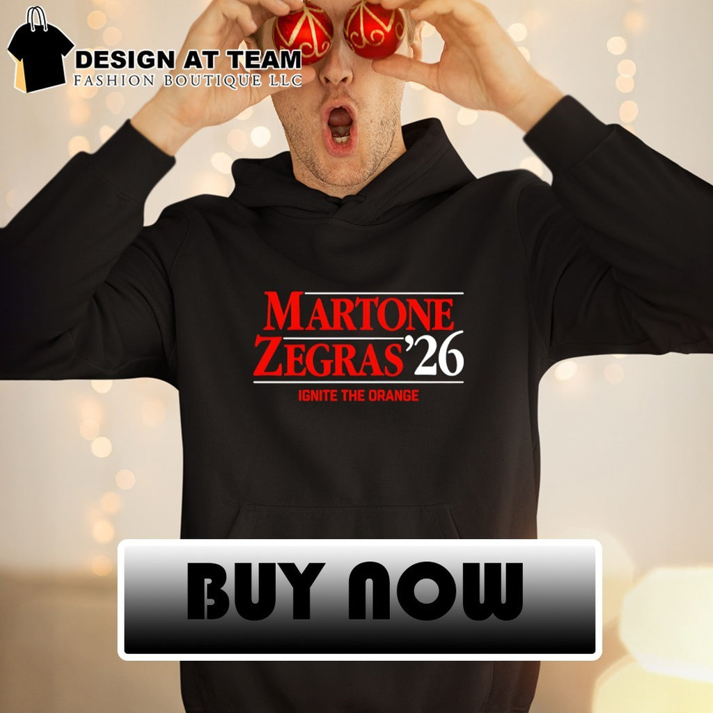 Martone Zegras ’26 Porter Martone Trevor Zegras Philadelphia Flyers Hockey Ignite The Orange shirt