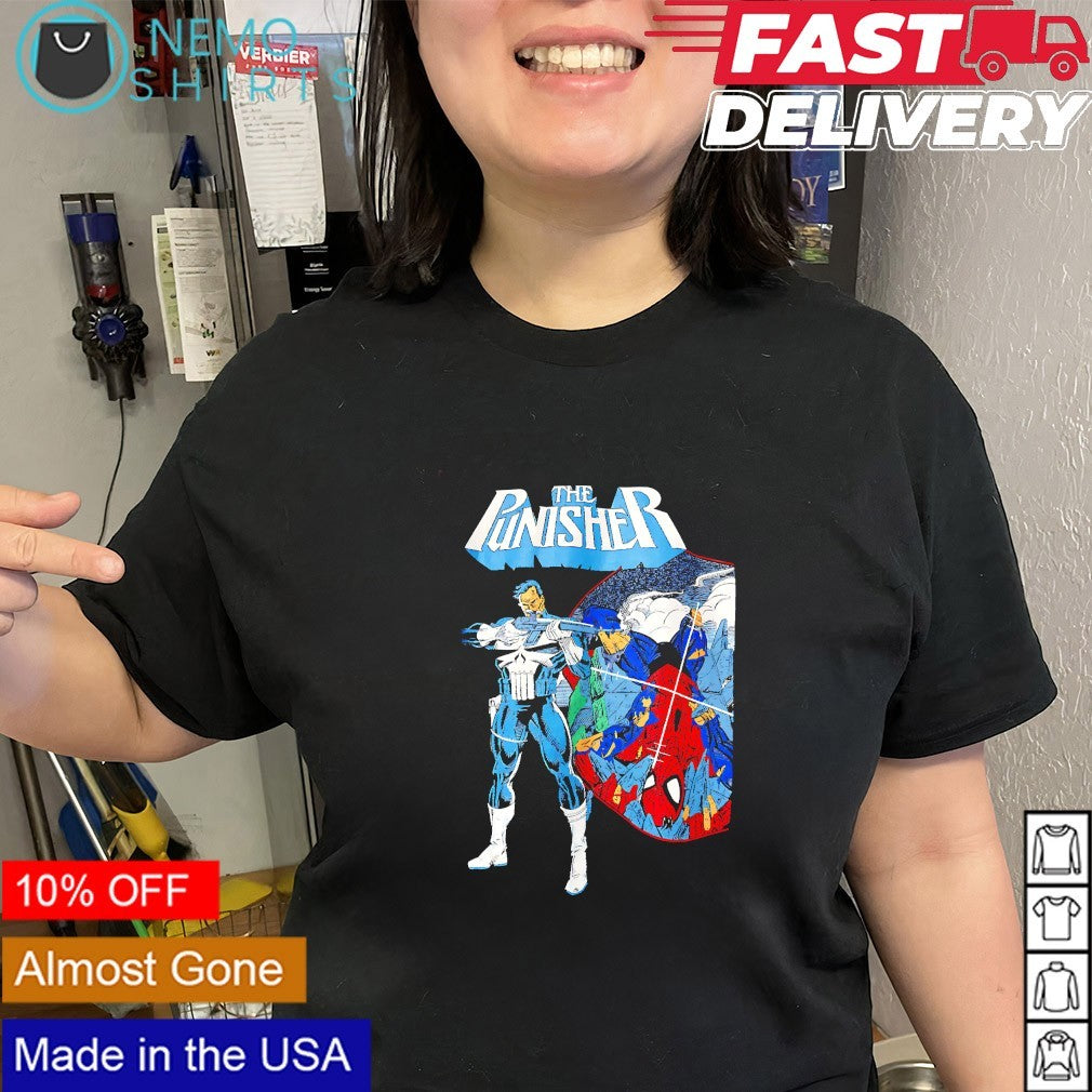 Marvel Comics The Punisher killed Spider-Man shirt