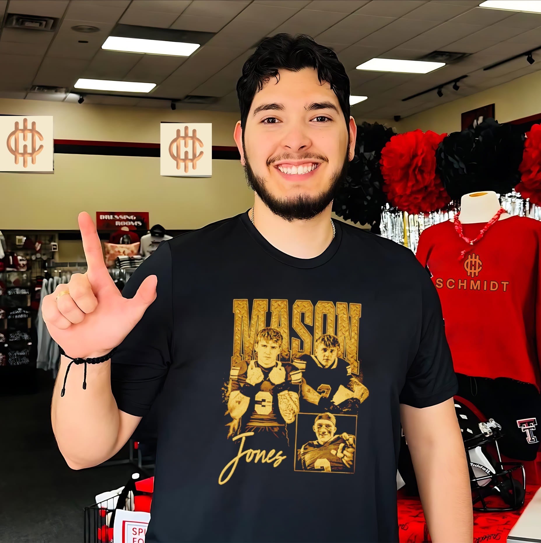 Mason Jones Football Tribute Sports Graphic shirt