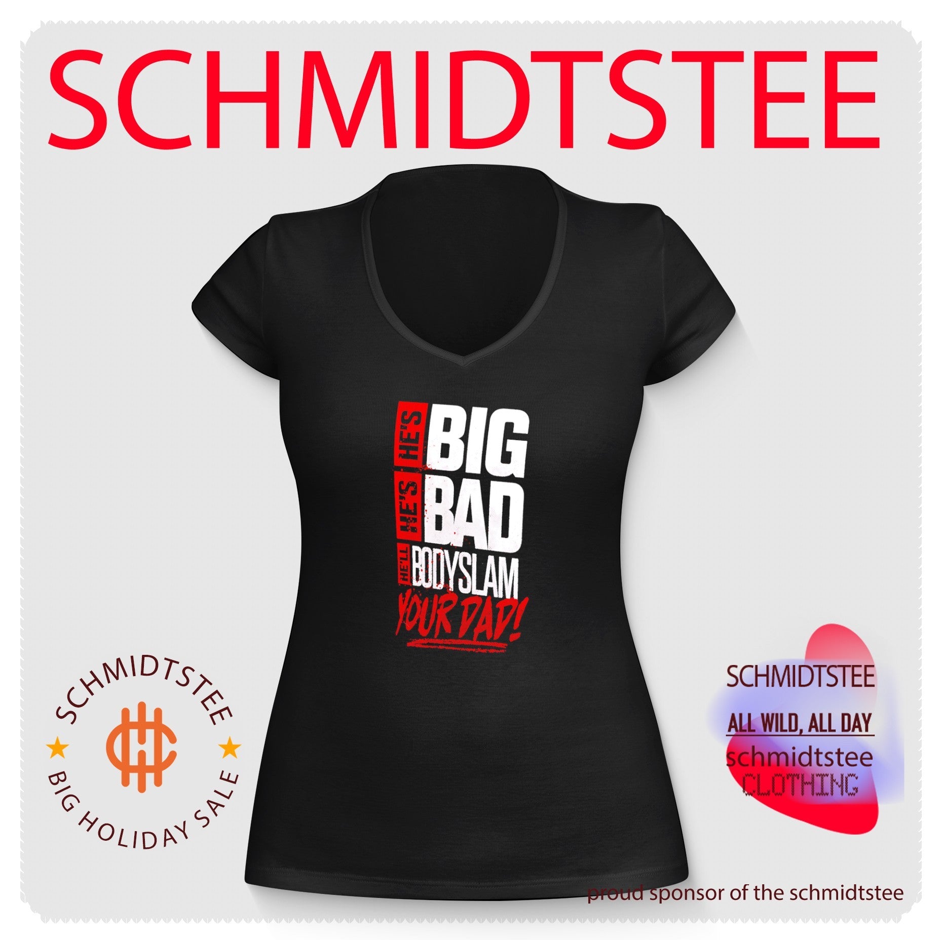 Mason Rook Big Bad Bodyslam Your Dad shirt