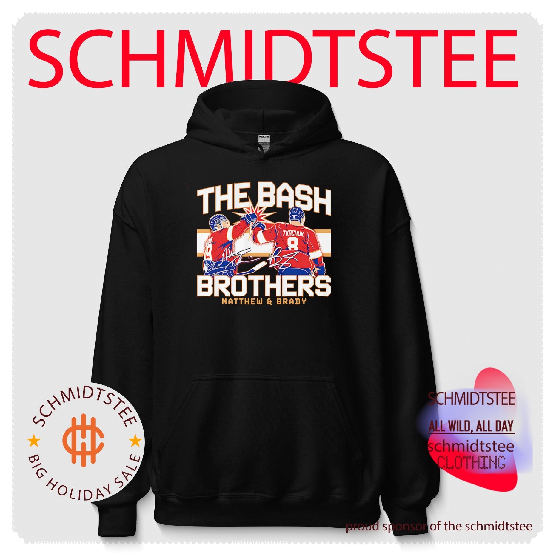 Matthew and Brady Tkachuk The Bash Brothers 2026 Stanley Cup Champions shirt