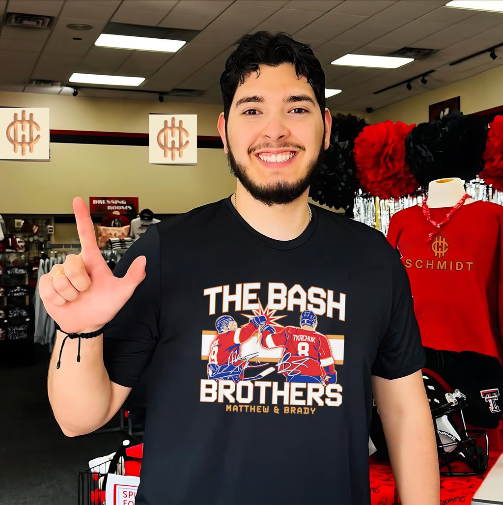 Matthew and Brady Tkachuk The Bash Brothers 2026 Stanley Cup Champions shirt