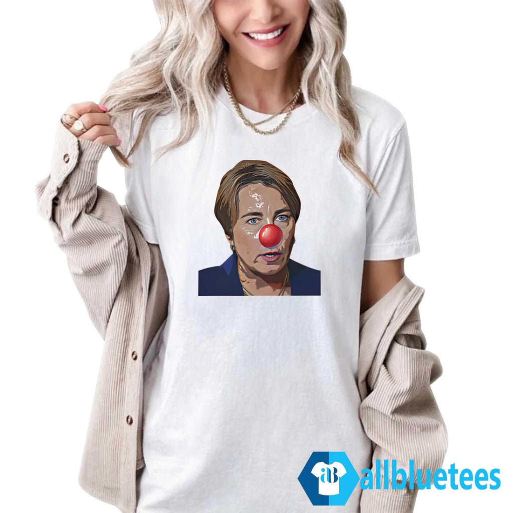 Maura Healey Cartoon Clown Nose Shirt