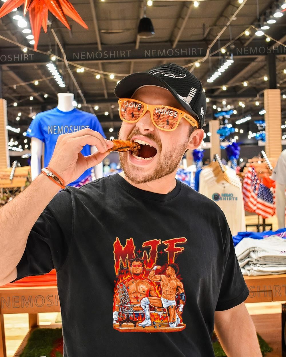 Maxwell Jacob Friedman MJF 3-time AEW World Champion shirt