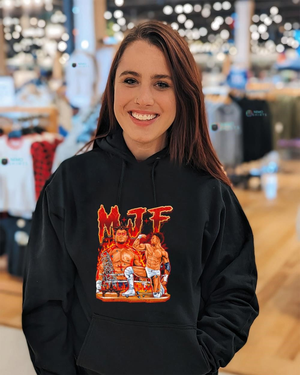 Maxwell Jacob Friedman MJF 3-time AEW World Champion shirt