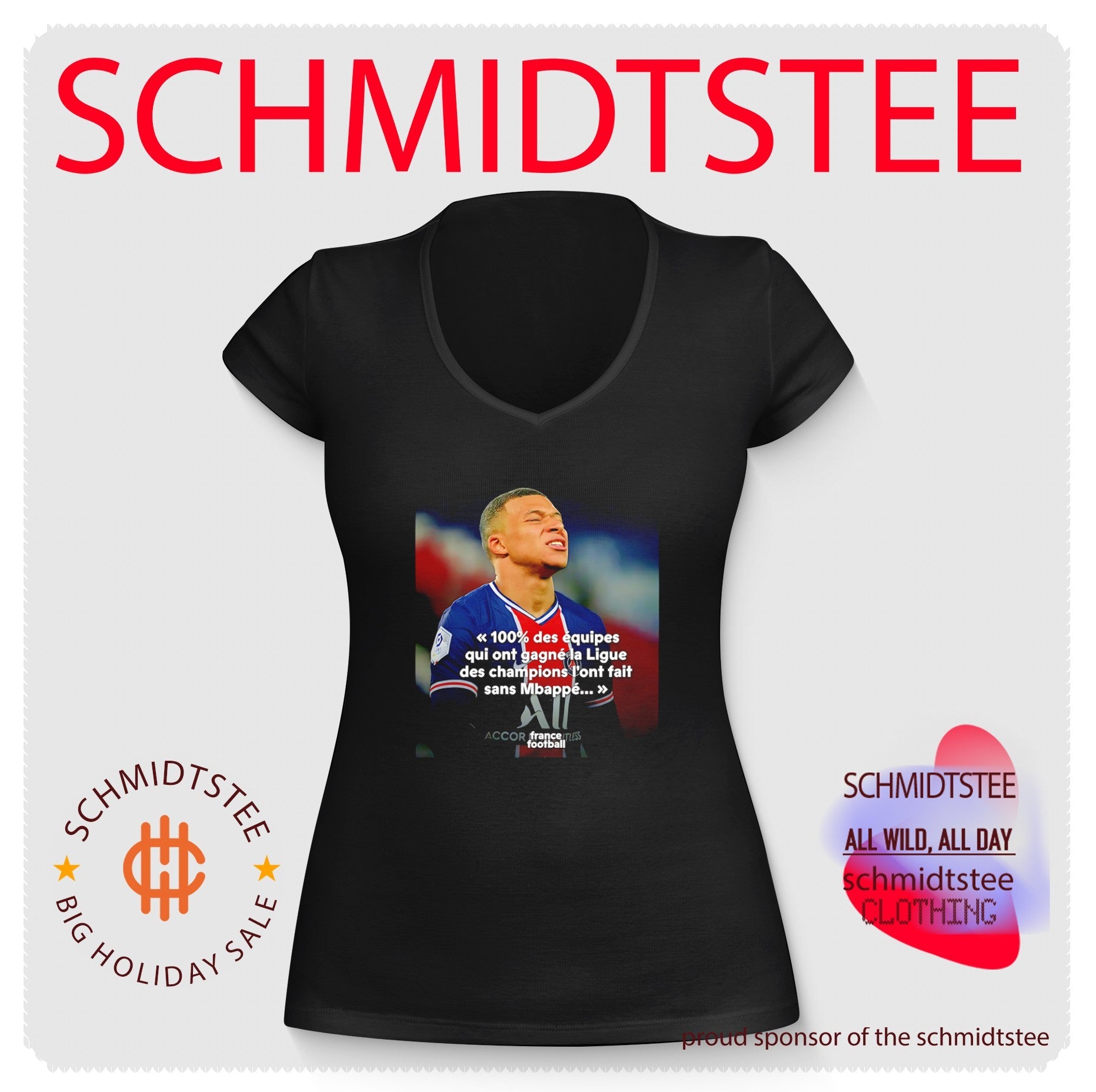 Mbappé PSG Champions League Joke Meme shirt