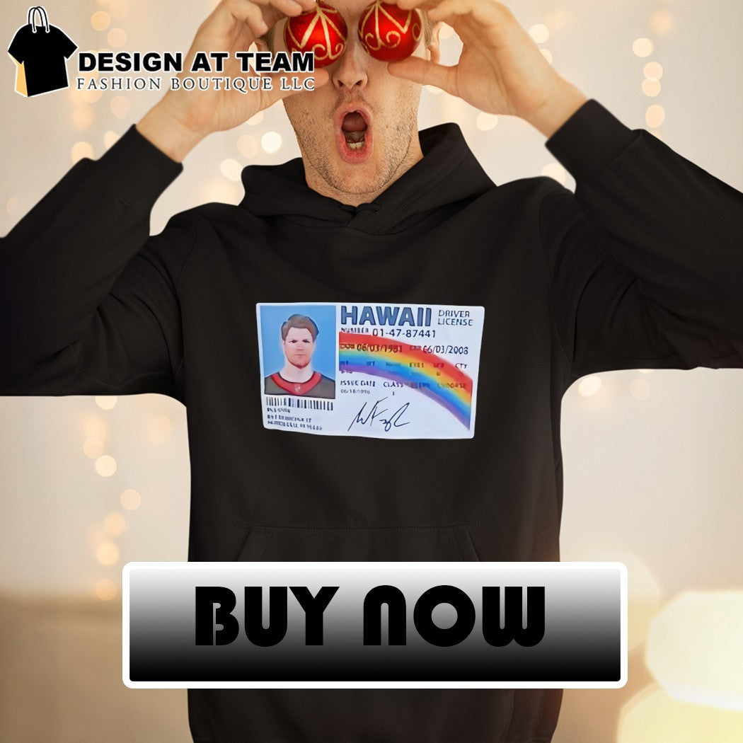 McLovin’ Warren Foegele Ottawa Senators Hawaii Driver License shirt