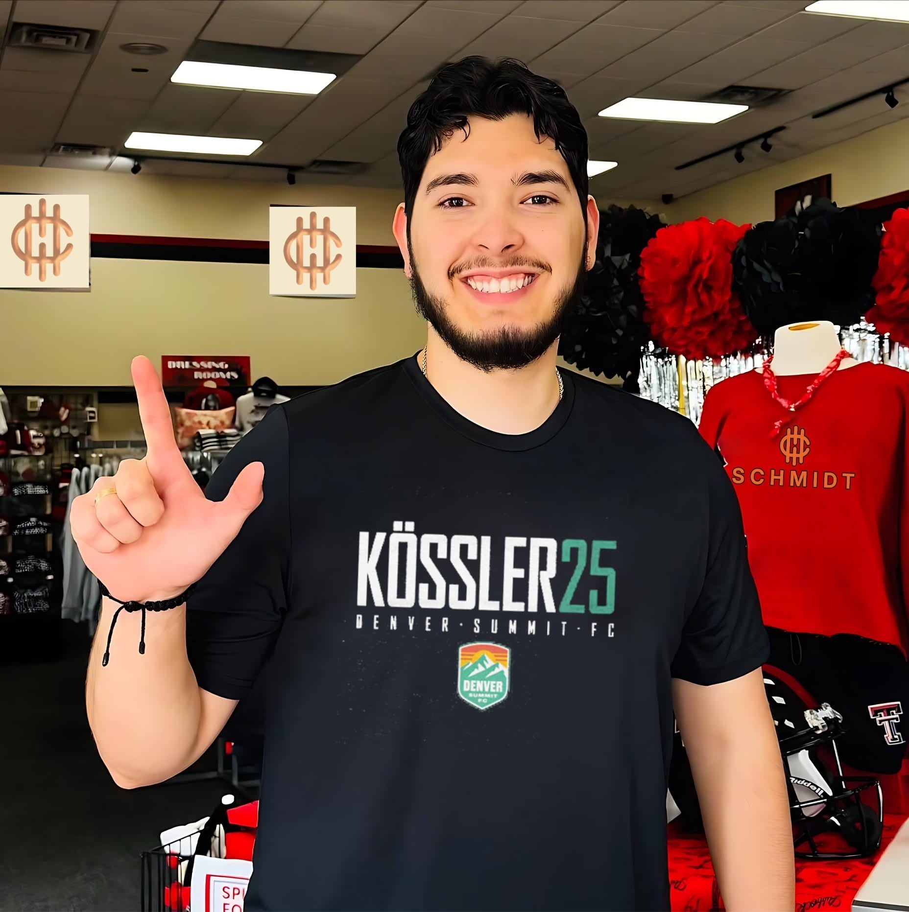 Melissa Kossler 25 Denver Summit FC Soccer Player shirt