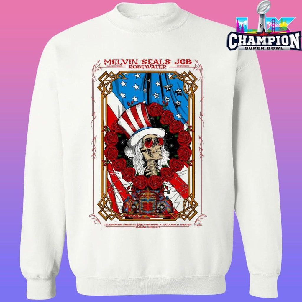 Melvin Seals And Jgb At Mcdonald Theater In Eugene Or July 4 2026 Shirt