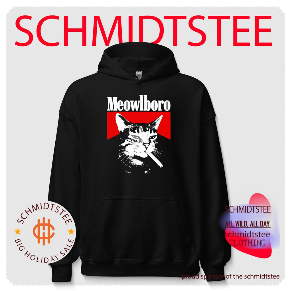 Meowlboro smoking meow cat shirt