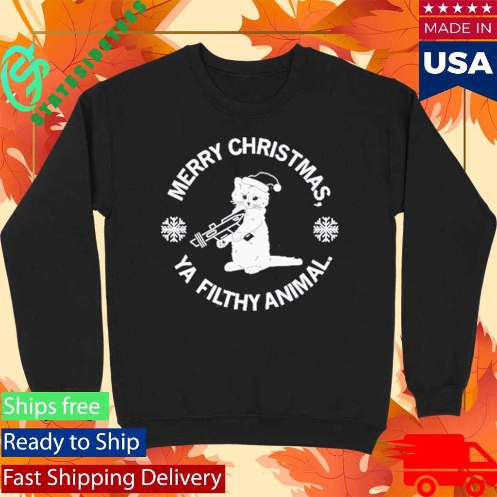 Merry Christmas Ya Filthy Animal Shirt