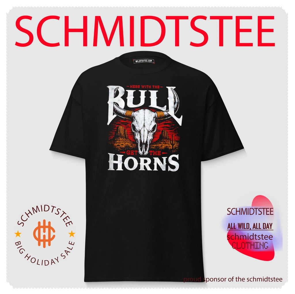 Mess with the Bull Get the Horns Shield Republic shirt