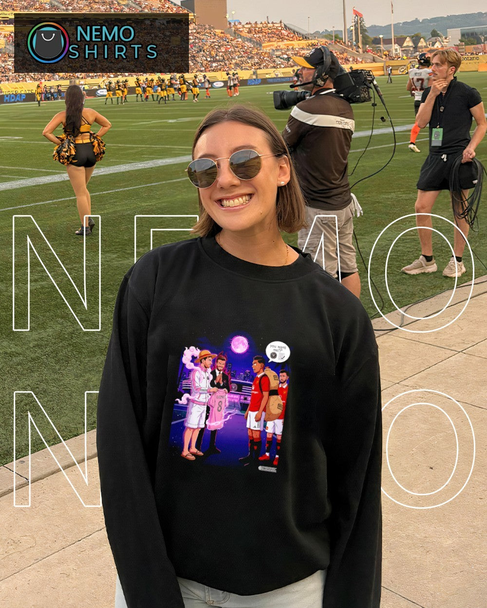 Messi Beckham Inter Miami CF and Casemiro Manchester you want me shirt
