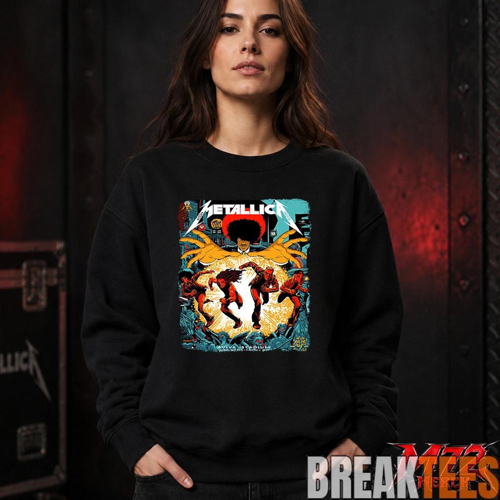 Metallica M72 World Tour June 19 2026 At Aviva Stadium Dublin Ireland Chase Scene Artwork T-Shirt