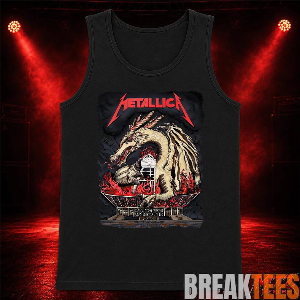 Metallica World Tour M72 May 19 2026 Chorzów Poland Stadion Śląski Dragon Stadium T-Shirt
