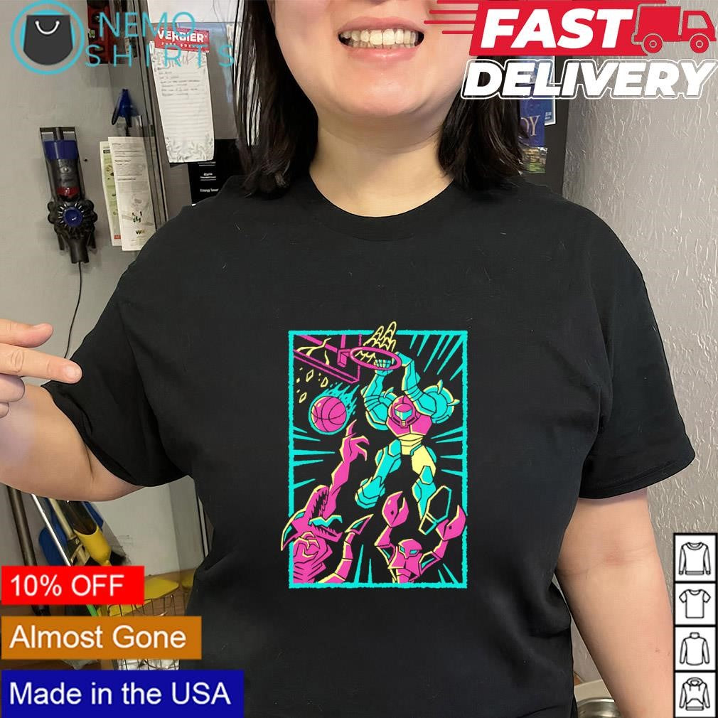 Metroid welcome to the Space Jam Samus Aran Ridley Space Pirate shirt
