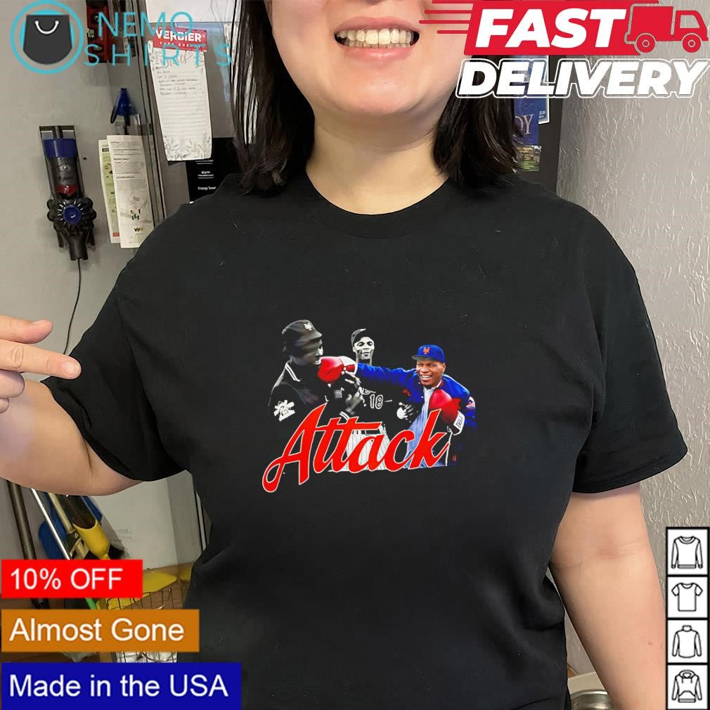Mets Attack Mike Tyson boxing graphic shirt
