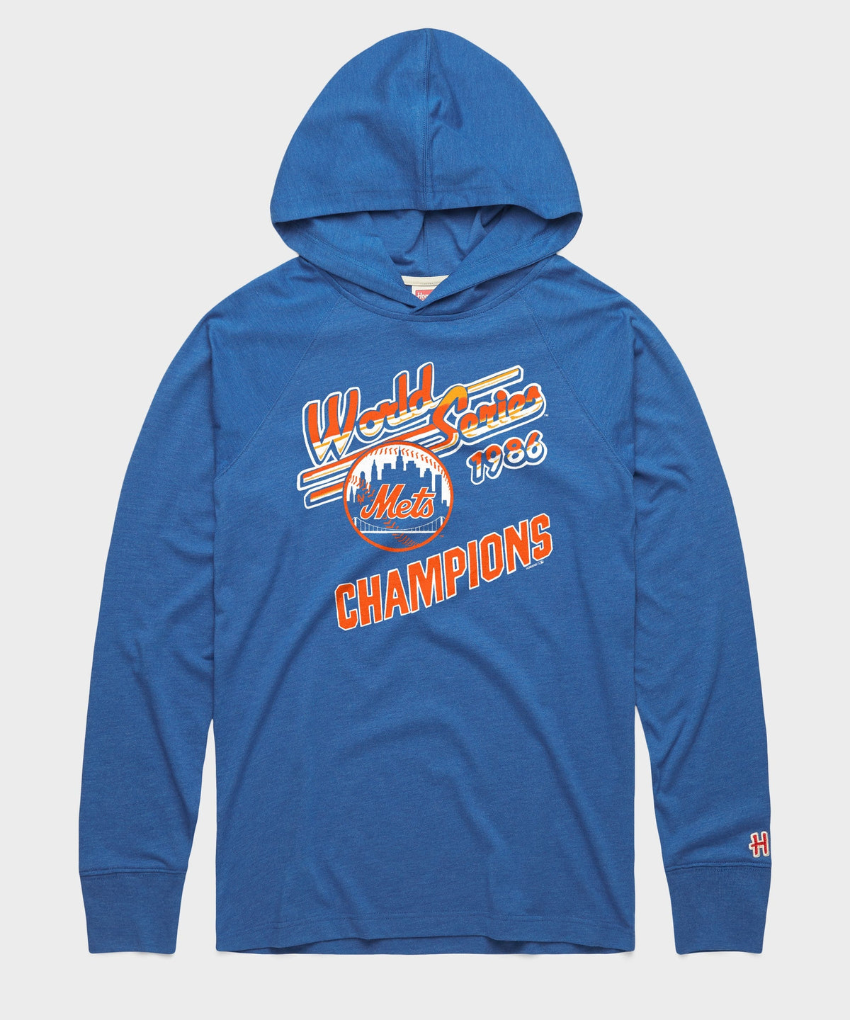 Mets World Series Champs 1986 Lightweight Hoodie