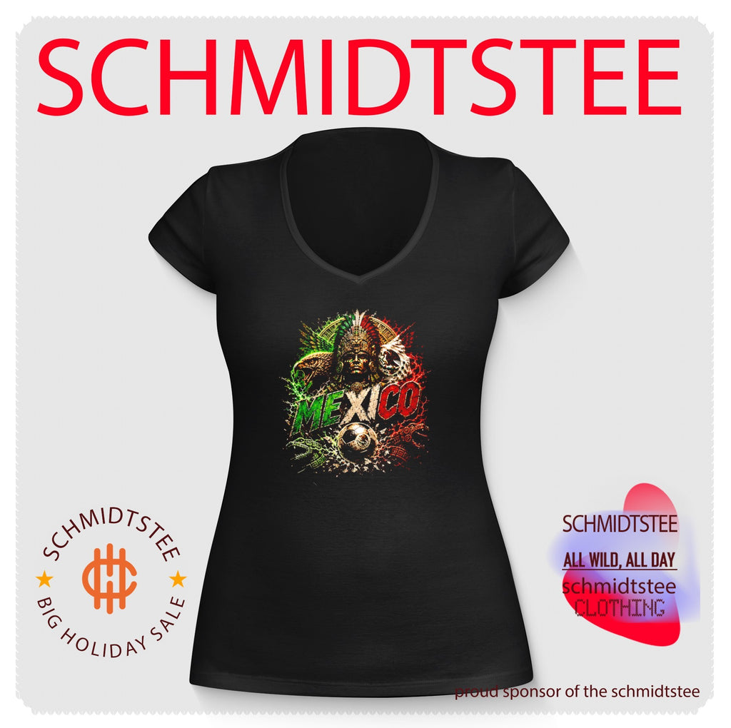 Mexico Aztec Warrior Eagle and Soccer Ball shirt