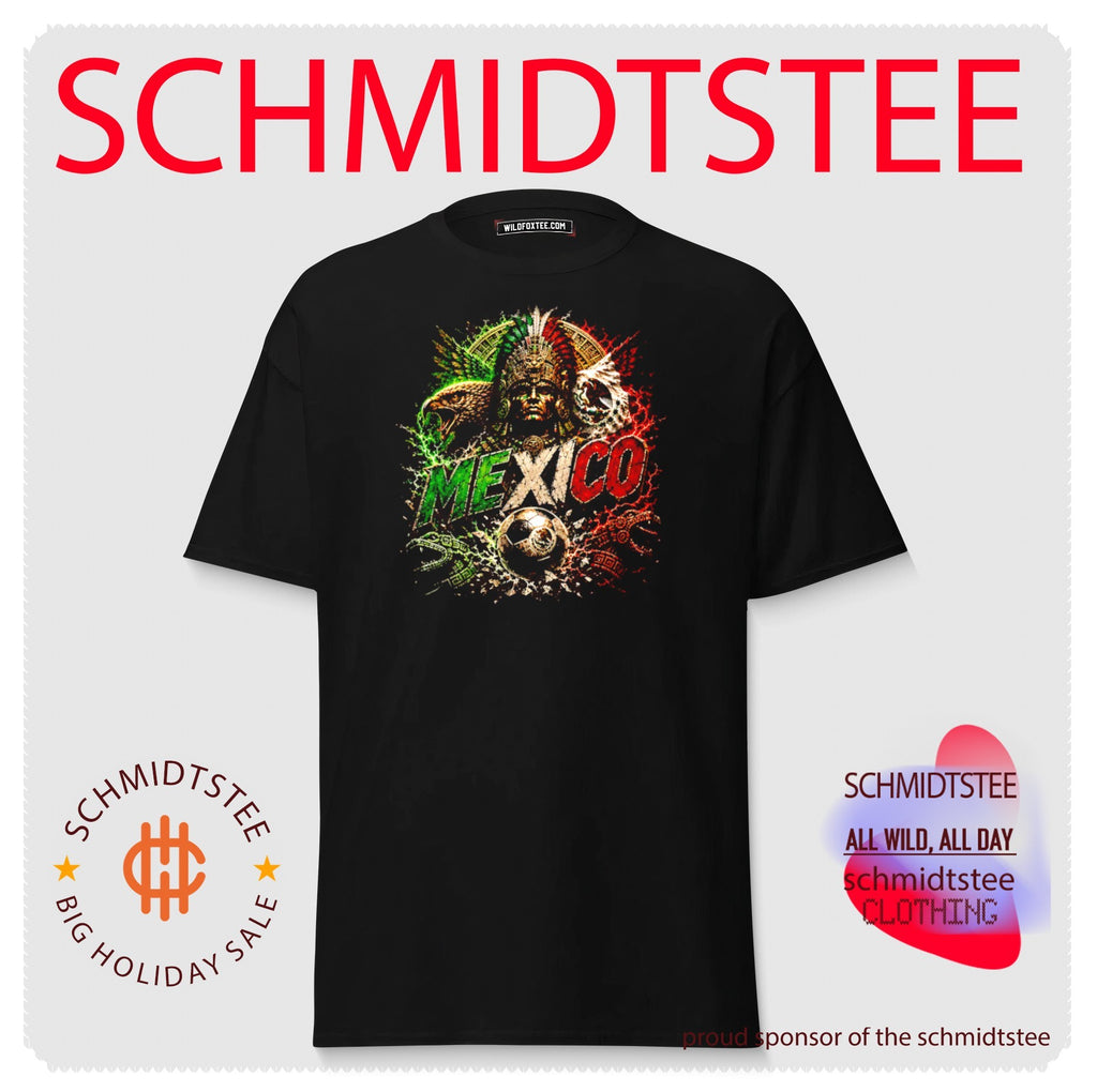 Mexico Aztec Warrior Eagle and Soccer Ball shirt