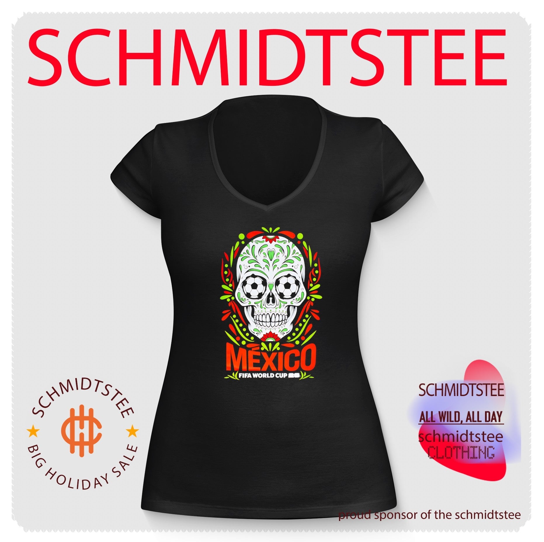 Mexico FIFA World Cup 2026 logo shirt