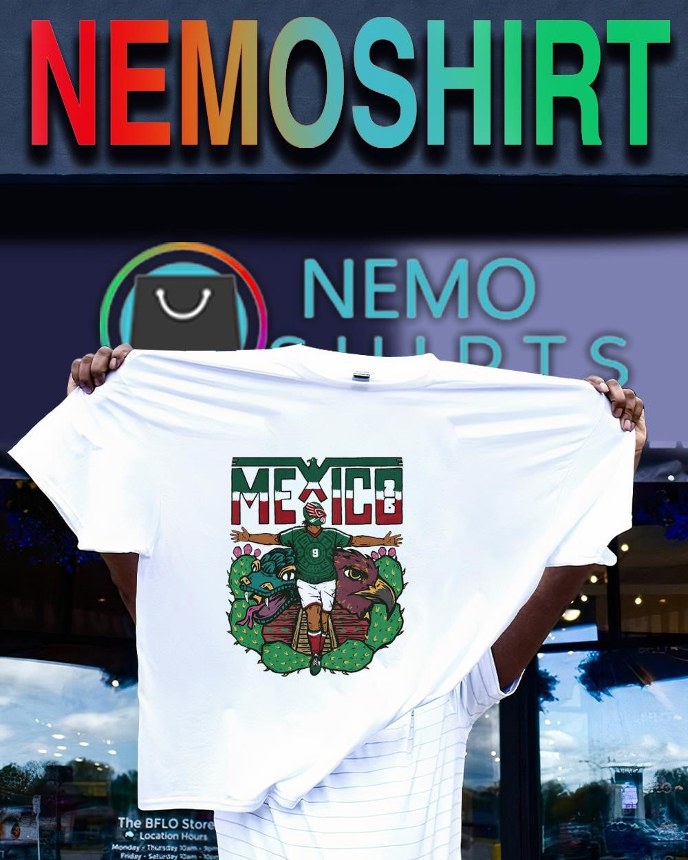 Mexico World Cup 2026 player snake and eagle shirt