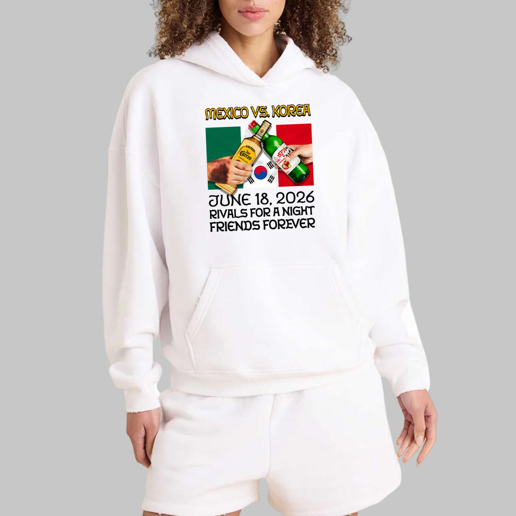 Mexico vs Korea Rivals For A Night Friends Forever Shirt