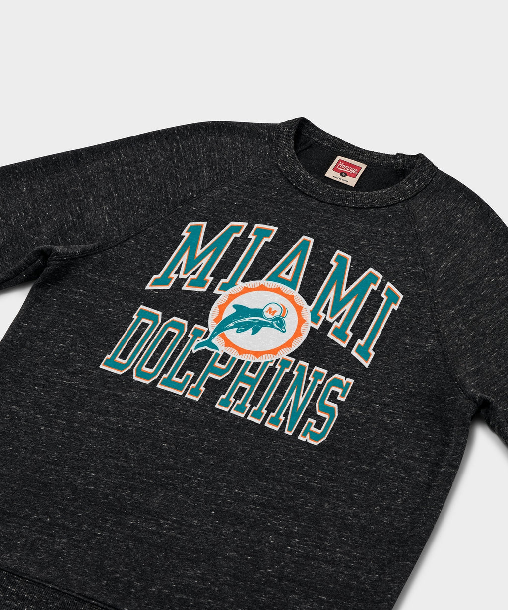 Miami Dolphins Arch Crewneck