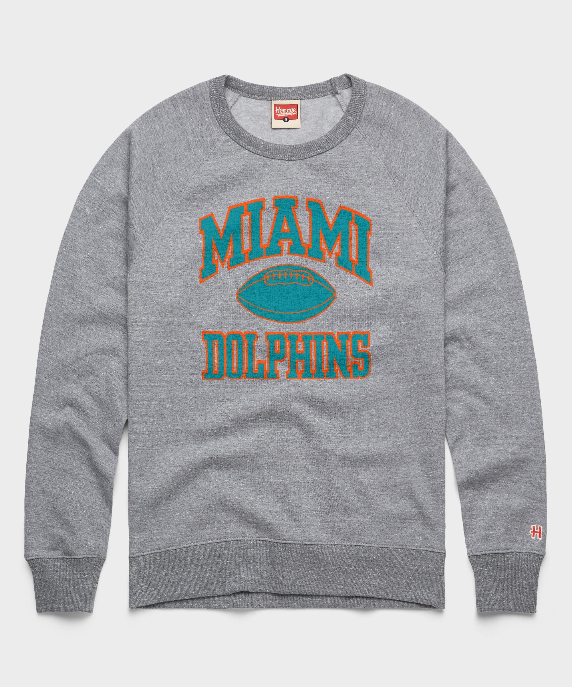 Miami Dolphins Gridiron Crewneck