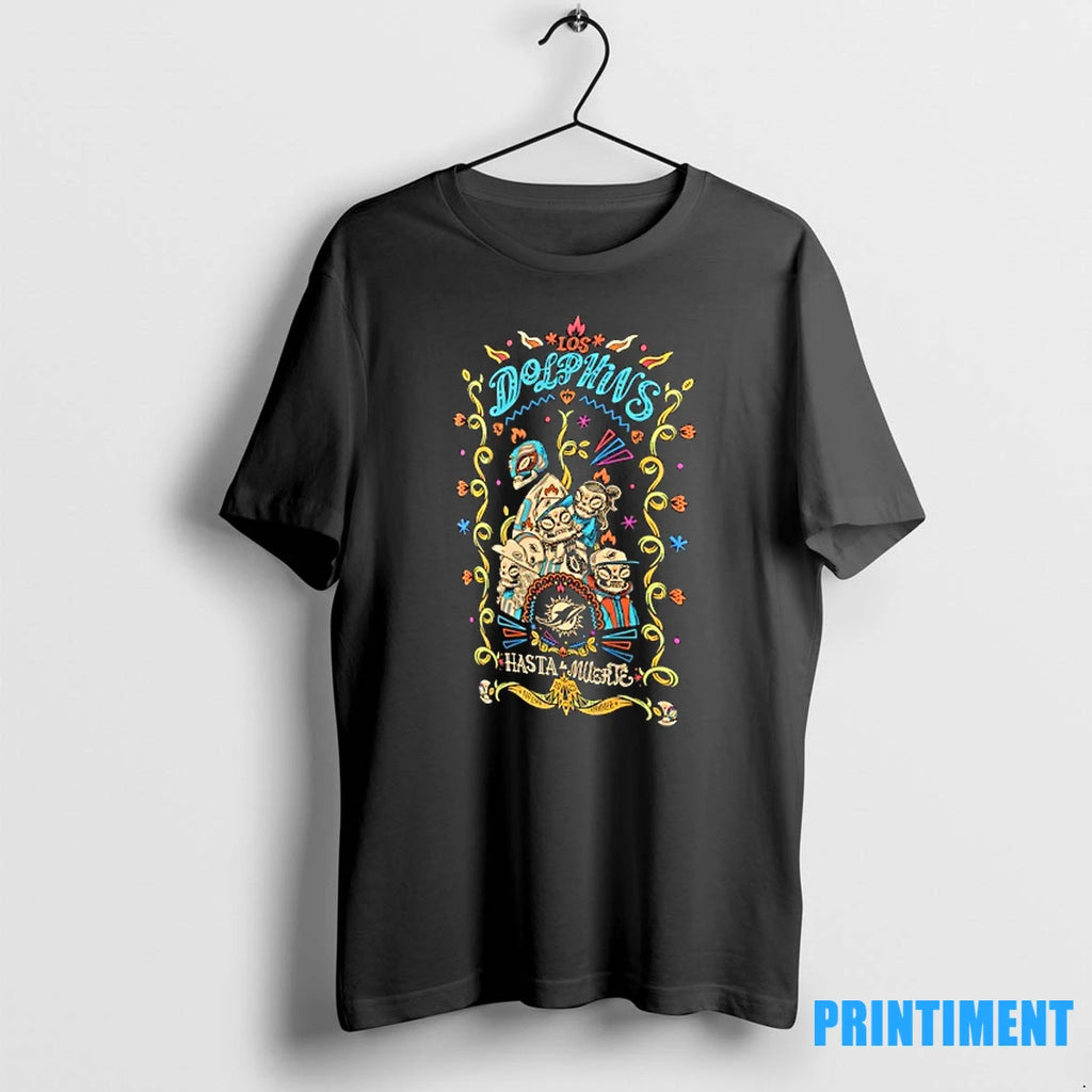 Miami Dolphins Hasta La Muerte 2025 Vintage Tshirts Sweater
