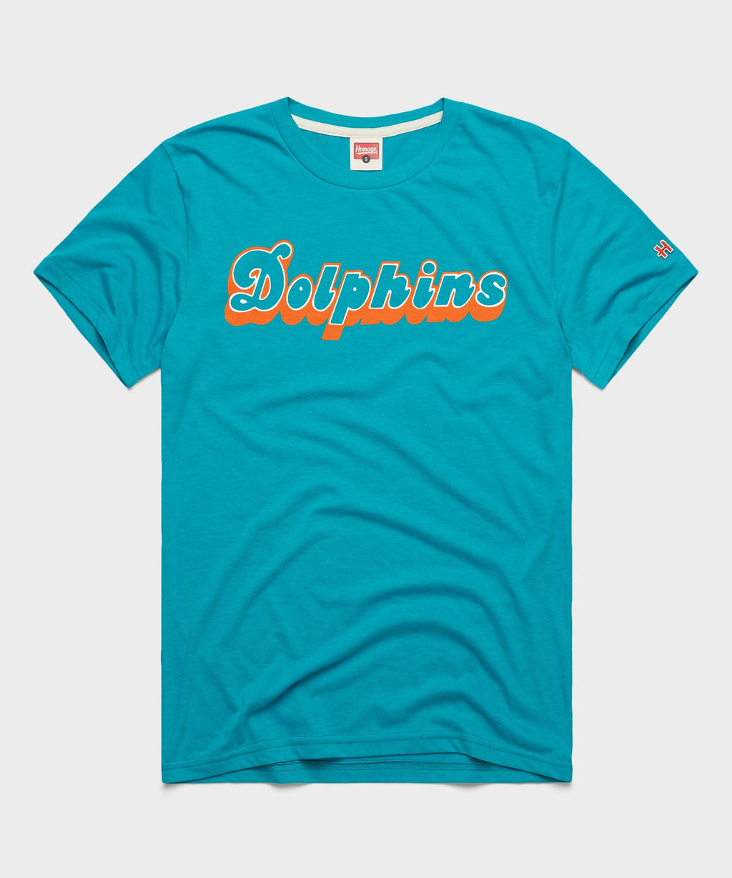Miami Dolphins Wordmark '80 T-Shirt