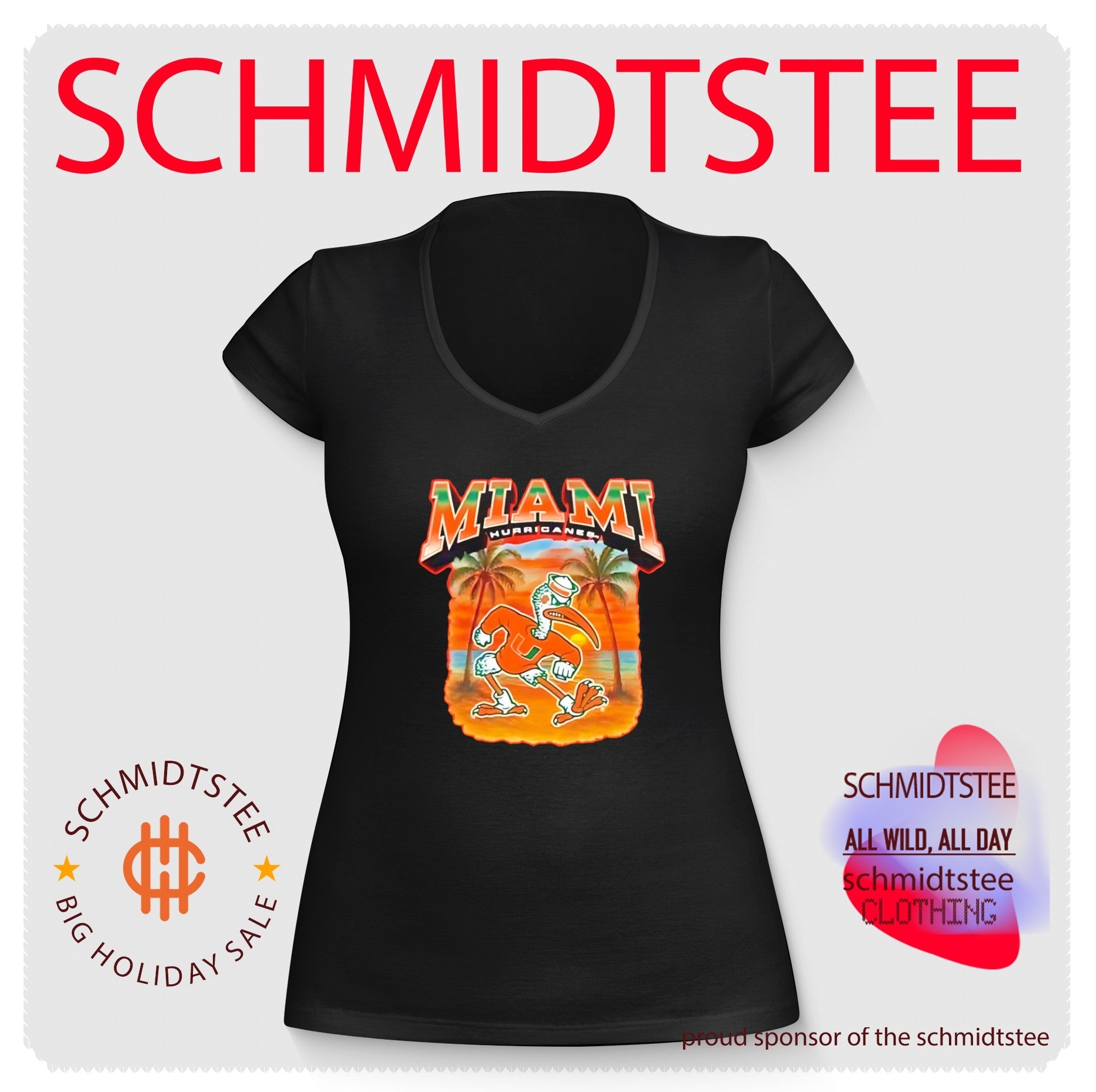 Miami Hurricanes Sebastian Fire Alarm shirt