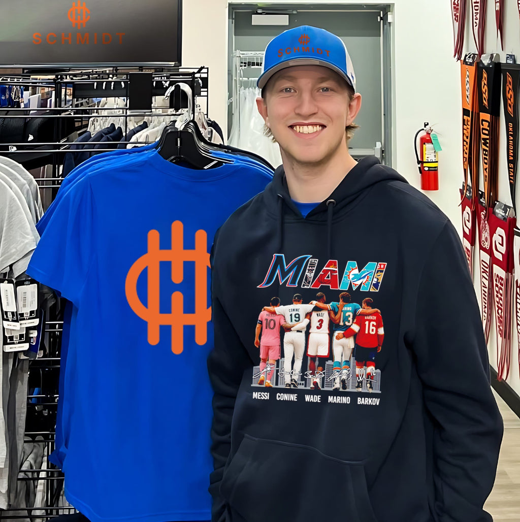 Miami Legends Messi Conine Wade Marino and Barkov shirt