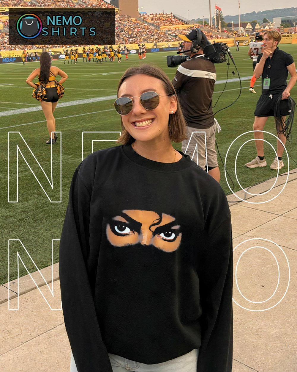 Michael Jackson King of Pop dangerous eye shirt