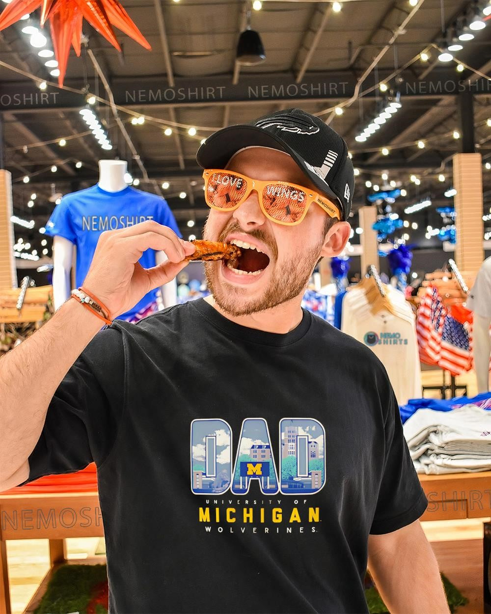Michigan Wolverines Father’s Day Campus shirt