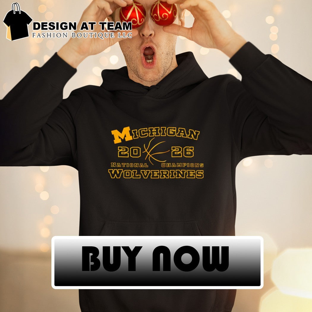 Michigan Wolverines National Champions Basketball 2026 shirt