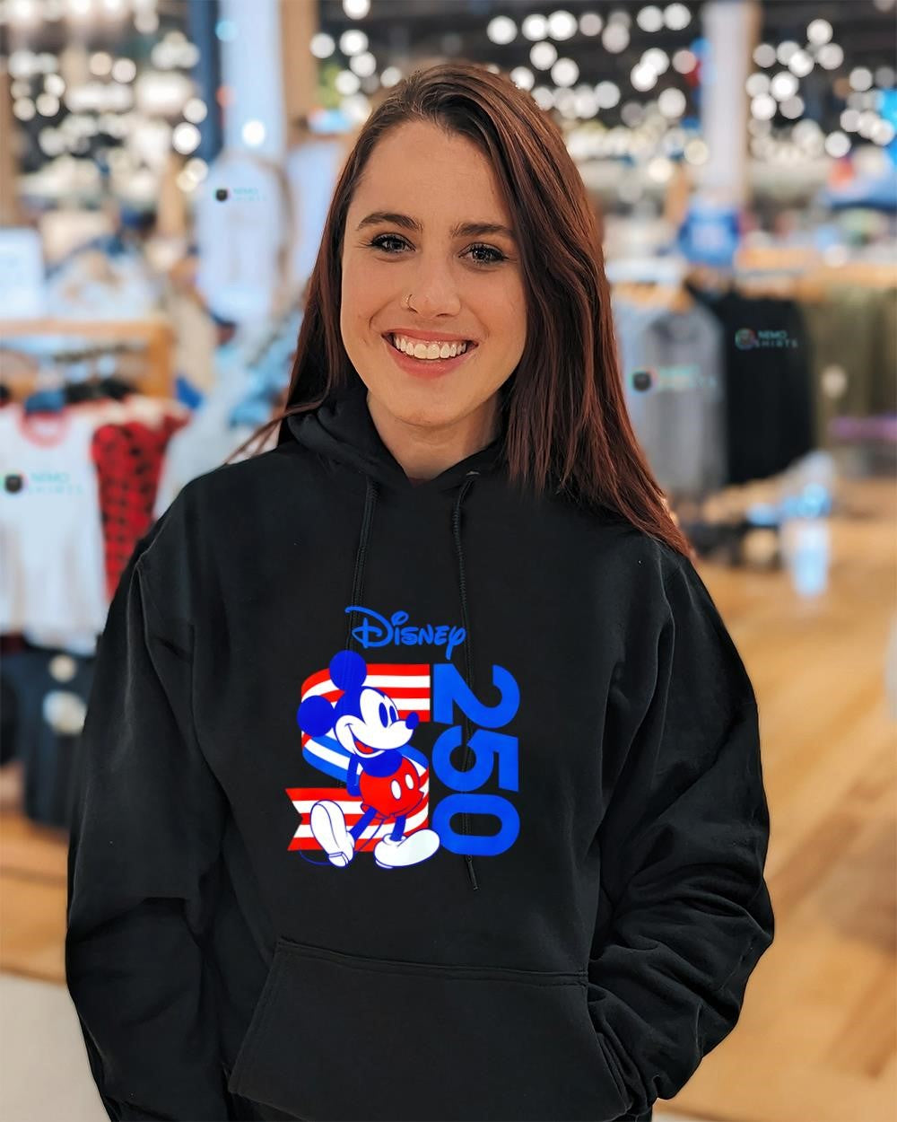 Mickey Mouse Disney celebrates America 250 shirt