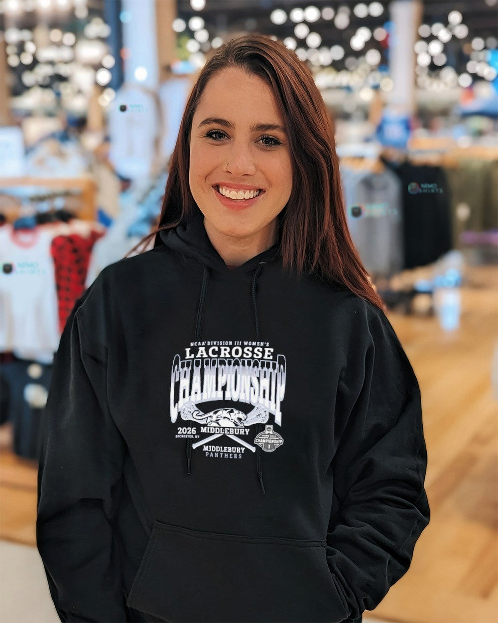 Middlebury Panthers NCAA DIII women’s lacrosse championship 2026 Rochester NY shirt