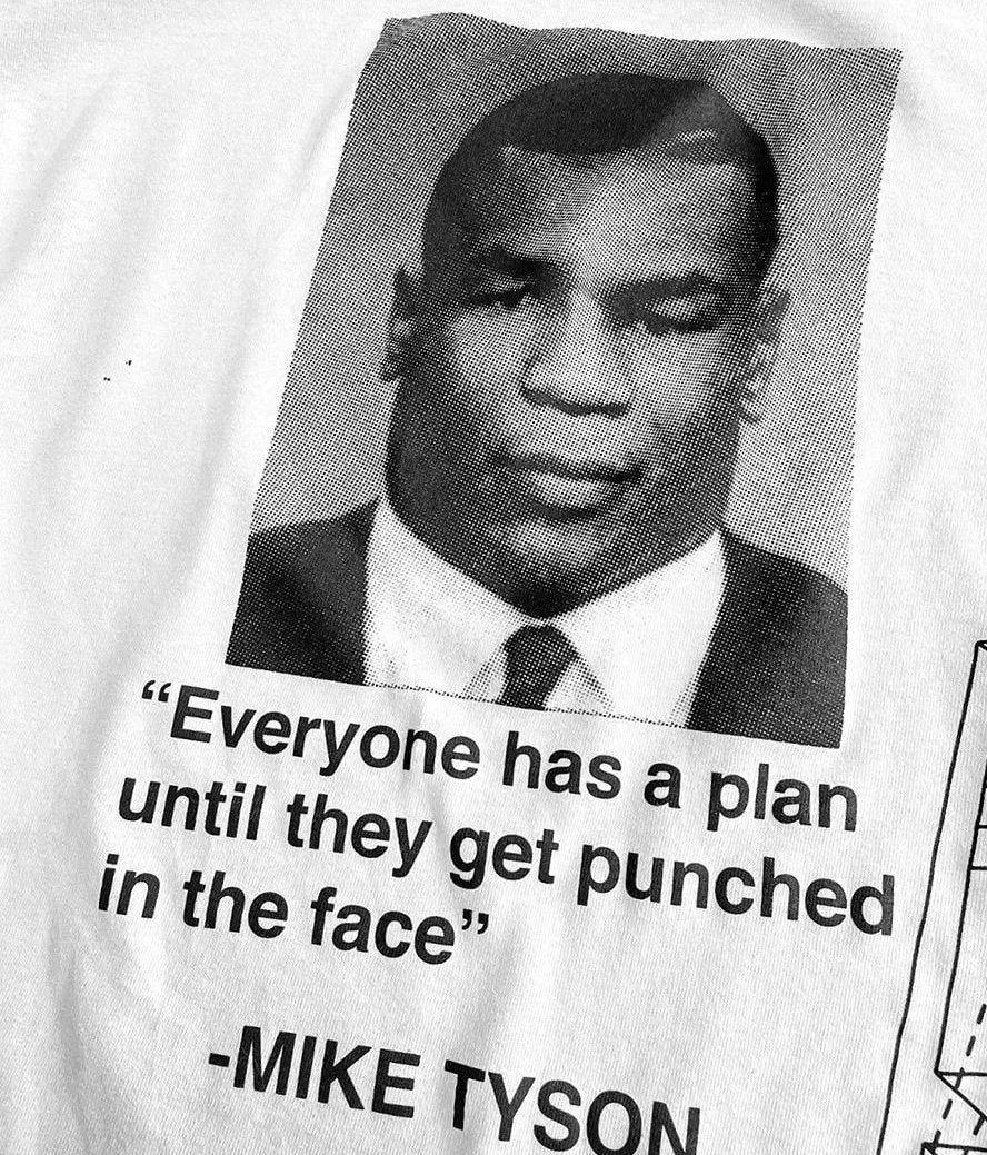 Mike Tyson Everyone Has A Plan Until They Get Punched In The Face Shirt