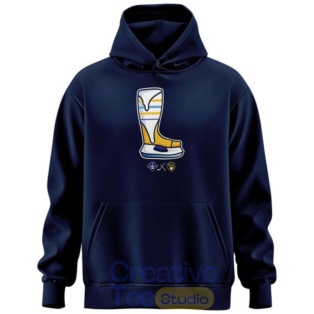 Milwaukee Admirals x Milwaukee Brewers Special Hoodie